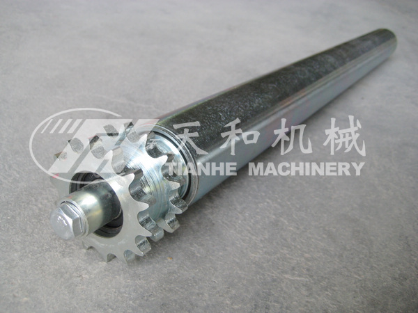 TH3826型(xing) 鋼制雙(shuāng)鏈可調(diao)積放輥(gun)筒