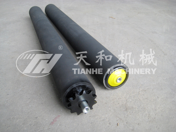 TH2214型 鋼(gang)制單鏈(liàn)包膠輥(gǔn)筒