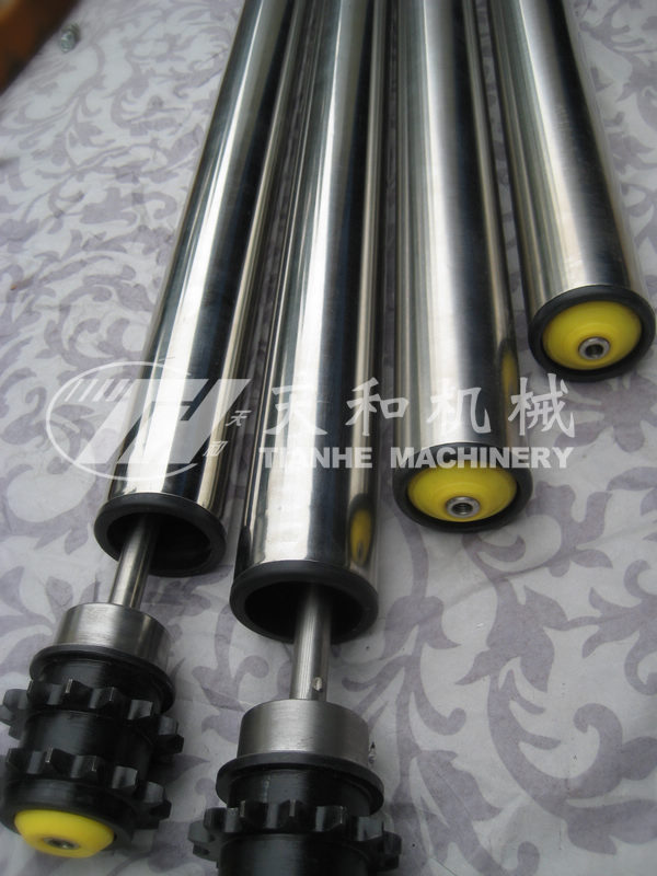 TH3221型(xing) 鋼制雙(shuāng)鏈摩擦(ca)積放輥(gǔn)筒