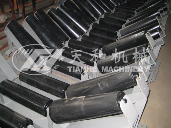 錐形(xíng)上調心托(tuo)輥組 DTII型