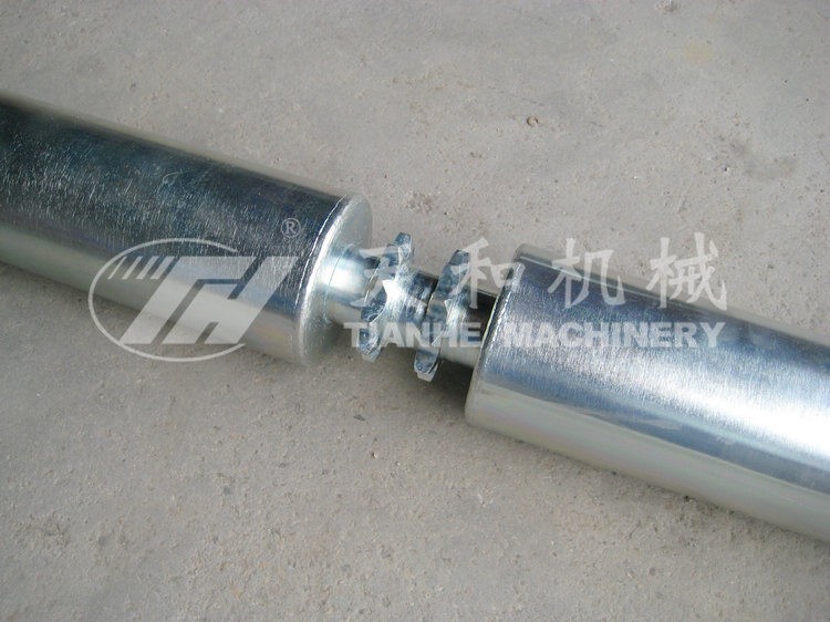 中間鏈(lian)輪 單/雙(shuāng)鏈輥筒(tong)（鍍鋅）